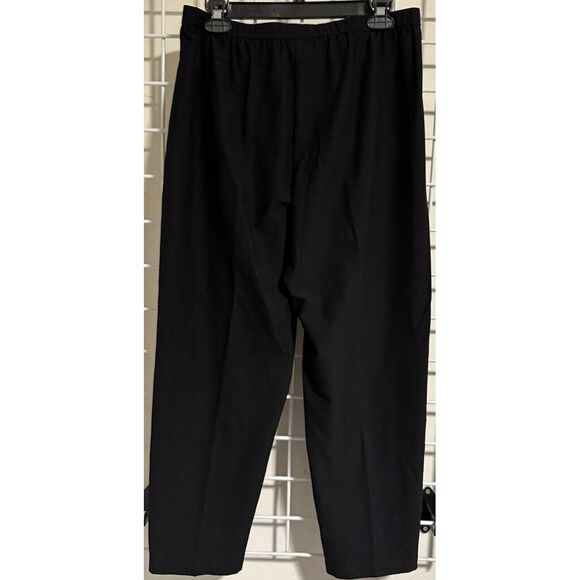 Eileen Fisher Petite‎ Small Black Stretch Pull On Rayon/Nylon/Spandex Pants - Picture 2 of 9